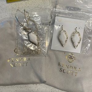 Kendra Scott Pendant Necklace and Earrings